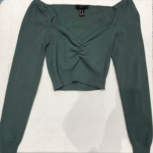 Forever 21 Green Blouse
